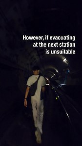 Exploring our MRT tunnel on foot 👣 - SBS Transit Ltd has planned for a series of emergency preparedness exercises to familiarise staff and members of public with unexpected situations 💪🏼 Watch this video to learn what to do if your train stalls in a tunnel & how we ensure that everyone is in safe hands 🫶🏻 | Ministry of Transport, Singapore