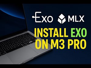 Installing Exo and MLX on Apple Silicon (M3 Pro) | Full Tutorial