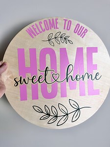 ✨ Learn how to create a stunning knockout design in Cricut Design Space while making this gorgeous wood round project! 🤩 Perfect for gifts or adding charm to your home decor! 🏡 Ready to try it? What would your knockout design say? Drop your ideas below! 👇 . #CreativeFabricaCrafts #KnockoutCricutDesignSpace #CricutKnockout #HowToMakeAKnockoutDesign #KnockoutDesign #Sign #WoodRound #WoodRoundSign #RoundSign #CricutTips #WoodRoundCraft #DIYDecor #CricutMade | Creative Fabrica