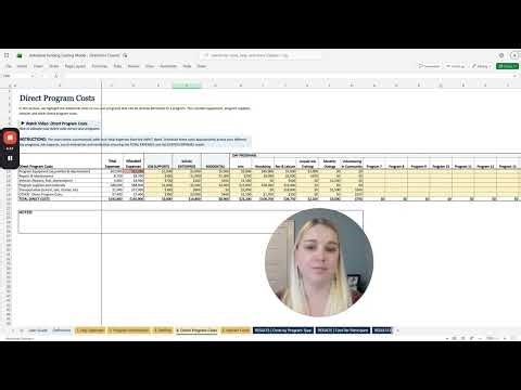 Direct Program Costs | Individualized Funding Costing Model Walk-through