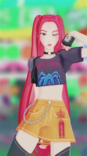 K-Pop Demon Hunters MMD GAL