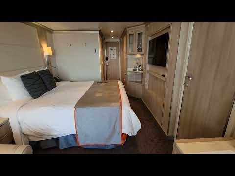 Holland America Cruise Line Balcony Cabin Tour of Room 4035 on Koningsdam Ship