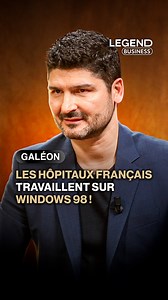 Les hôpitaux français travaillent sur Windows 98, pour les hackers c’est trop facile ! L'interview complète est dispo sur YouTube et toutes les plateformes de podcast 🔥 Collaboration commerciale avec Galeon | Guillaume Pley