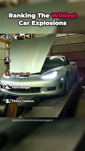 Ranking The WILDEST Car Explosions!