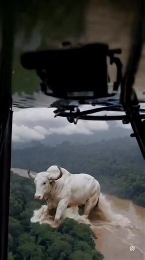 10K views · 3 comments | A giant white bull like you’ve never seen before just appeared deep in the Amazon rainforest | Rossco Car Rentals Shuttles & Tour's | Facebook