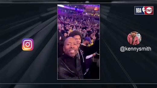 The Fellas Roast Kenny For His Seats During LeBron’s Record-Breaking Performance | NBA on TNT