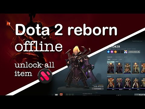 How Make Dota 2 offline with unlock all item work 100% 2016