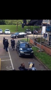 Wait for it…. “How we create a high velocity fall from the top of a building without actually falling far. The car is rigged by special effects to crumple on impact, windows are detonated and the timing is crucial between actors, crew, stuntman. We had one attempt at this and it was beautiful. Production Designers are responsible for the look of effects like these and work closely with special effects companies and stuntmen.” - @andreadesign01 Production Designer @andreadesign01 Stunt @erol_lege