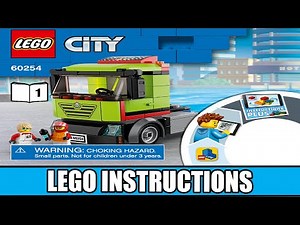 LEGO Instructions | City | 60254 | Race Boat Transporter (Book 1)