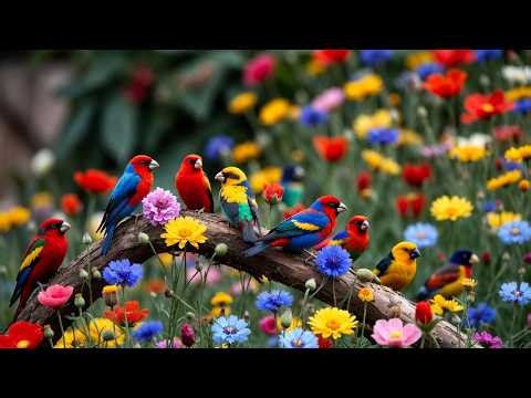 🌳 Peaceful Birdsong and Slow Piano Tunes | Gentle Nature Sounds for Deep Relaxation