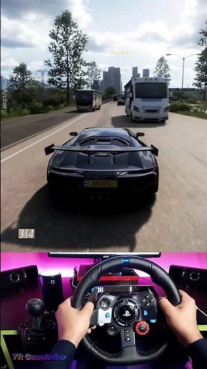 Lamborghini Quick Handling Testing - Logitech G29 | FH5