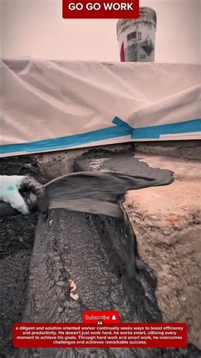 Concrete Spraying Work in Action | Efficient Wall Coating Process #work #worker #construction