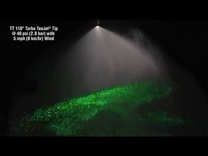 (TT) Turbo TeeJet Spray Tip Drift Demo