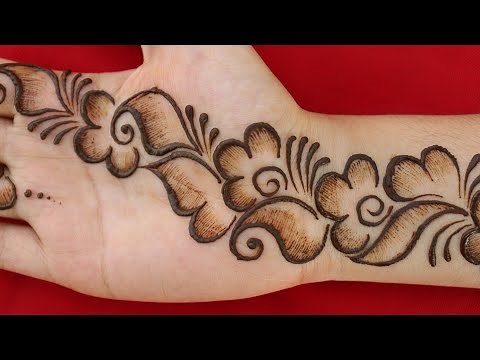 Ramzan eid special easy mehndi designs | new simple arabic shaded mehndi designs for hands