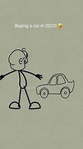 1.5M views · 40K reactions | Buying a car in 2023  #rico #animations #comedy #viral #trending #funnyvideos #funny | Rico Animations | Facebook