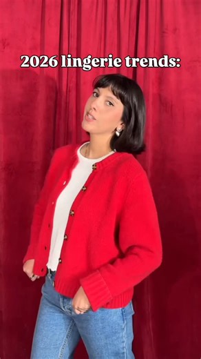 Mentionables on Instagram: "Comment ‘2026’ for more lingerie trends you’ll be seeing next year!🎊 #lingerietrends #modelfreelingerie #newyear #2026"