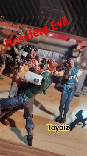 Resident Evil - Forest Spyer/Lab coat Zombie figure set