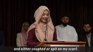 This Calgary teen was abused while on the C-Train. She says she no longer feels safe on public transit, simply because of her religion. To try to prevent these violent attacks, Calgary joined five other Canadian cities in signing a charter against Islamophobia. See more: www.cbc.ca/1.3663941 | CBC Calgary