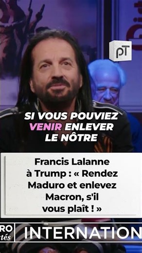 Francis Lalanne à Trump : « Rendez Maduro et enlevez Macron, s'il vous plaît ! »