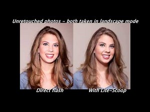 Flash modifier, reflectors, diffusers for better flash pictures INSTANTLY!