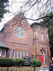 St. Peters Episcopal Church in Charlotte, USA