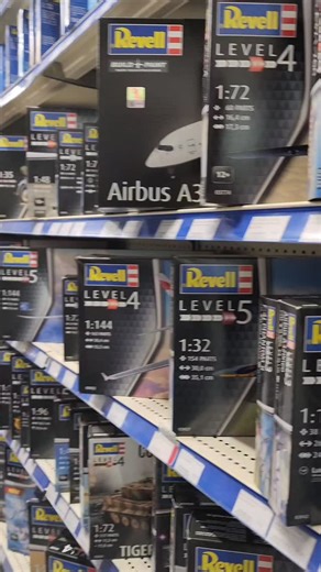 Sunward Hobbies on Instagram: "Here's a look at revell's airliners/passenger plane offerings! There's quite a bit #modelplane #modelkit #revell #airbus #hobby"
