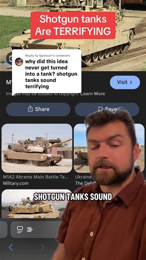 Steven Bell on Instagram: "Shotgun tanks are TERRIFYING #history #nerd #military #story"