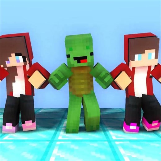 maizen jj sister mikey is In the Club Dance #shorts