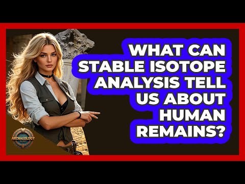 What Can Stable Isotope Analysis Tell Us About Human Remains? - Archaeology Quest