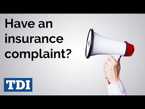 How to get help with an insurance complaint