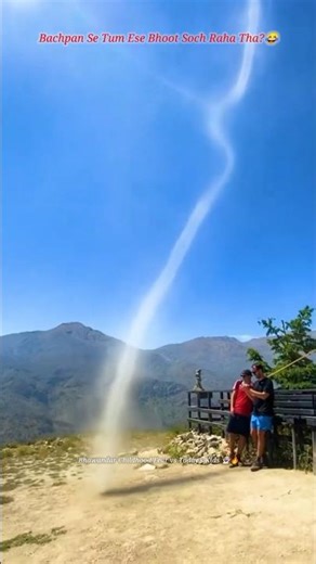 Dust Devil Inside 😳 Kids Reaction