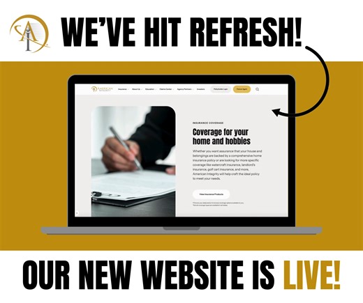 Today we announced the re-launch of our website - www.aii.com - and we’re excited for you to explore the experience we’ve created. The updated design gives you easier access to the tools, information, and support you need. Want a fun challenge? Try our Website Scavenger Hunt and see how quickly you can find each item. Can you find: • Testimonials • Disaster Information and Resources • Our Core Values • Golf Cart Insurance Read more here: https://www.businesswire.com/news/home/20251211622113/en/A