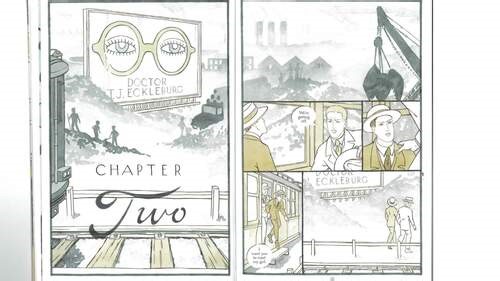 Great Gatsby Chapter 2 Graphic Novel/Audiobook