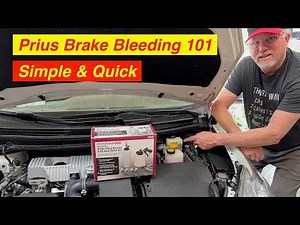 Save $500+ Bleeding Prius Brakes Yourself (No Special Tools!)