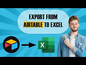 How to Export from Airtable to Excel (EASY)