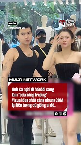 4.2M views · 15K reactions | Linh Ka nghỉ đi hát đổi sang làm “cửa hàng trưởng” Visual đẹp phát sáng nhưng CĐM lại liên tưởng cứ giống ai đó…. #MultimediaJSC #reels #viralreelsシ #linhka | The Face Vietnam | Facebook