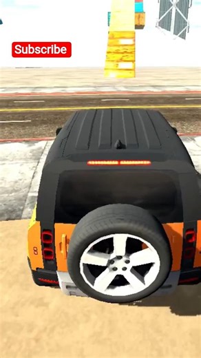 Defender Crash 😮 Indian Bikes Driving 3d game #tending #viral #gaming #shorts