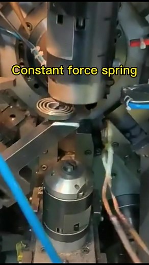 Constant force spring #winnersprings #springmaker #springintiktok