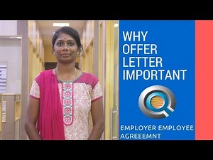 What is an Offer Letter and why it is important