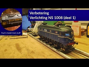 Verbetering: Verlichting voor een Roco NS 1008 (deel 1)