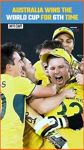 10K views · 94 reactions | Australia wins the #cwc2023 #cricketworldcup #cricketworldcup2023 #WorldCup23 #indvsaus2023 | ABP Uncut | Facebook