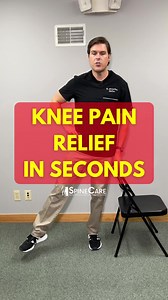 441K views · 5.2K reactions |  Knee Pain Relief in Seconds #kneepain #kneepainrelief #kneearthritis #kneepaintreatment #SpineCare #DrRowe | SpineCare Decompression and Chiropractic Center | Facebook