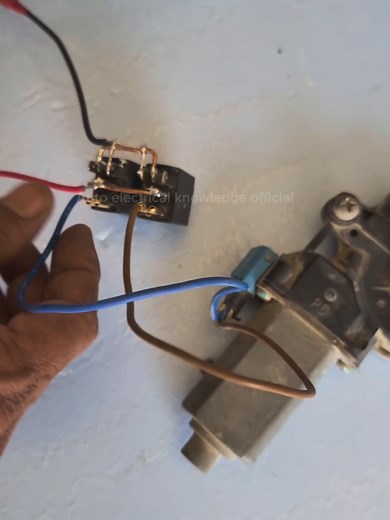 DC Motor Forward & Reverse with 5-Pin Relay Wiring