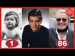 Alain Delon Transformation ⭐ The Most Desirable Men in The World