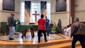 Brawl Breaks Out at Church After Trespassing Man Approaches Altar