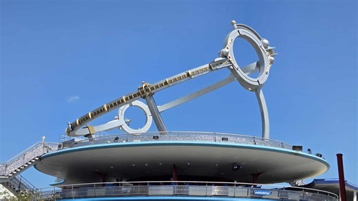 Ride Vehicles Removed From Astro Orbiter in Magic Kingdom | Chip and Company