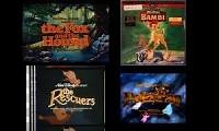 Mix of 4 videos from youtube : Walt Disney Classics 1988 & 1989 Reissue Trailers