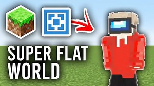 How To Make Super Flat World In Aternos - Java and Bedrock
