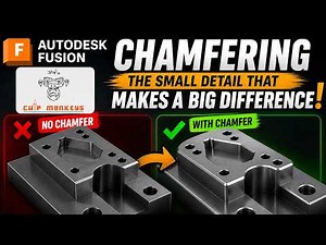 Every Way to Chamfer in Fusion 360: Design and Machining