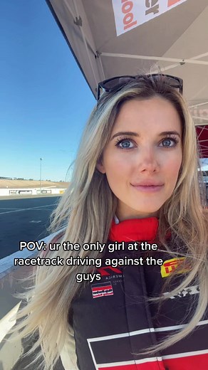 Female Driver Takes on All Male Racers in Intense Race Competition